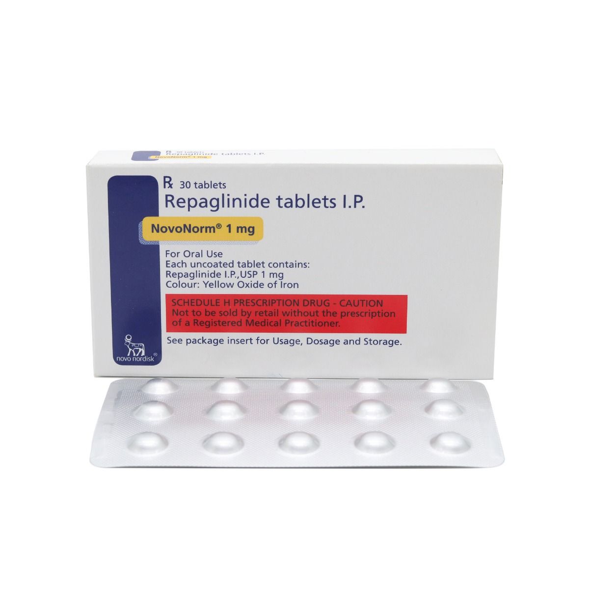 Buy Novonorm 1mg Tablet 15's Online