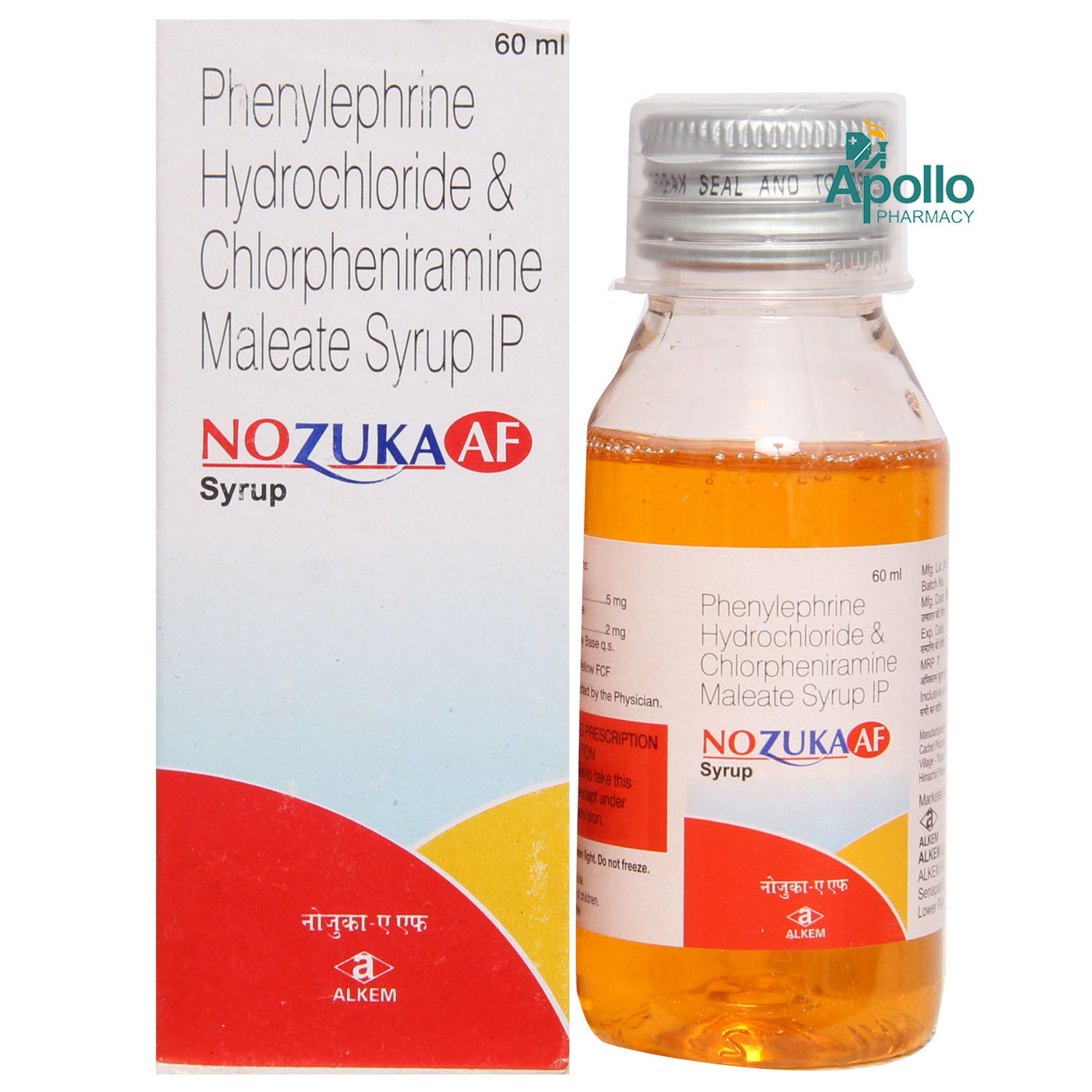 Nozuka AF Syrup 60 ml, Pack of 1 Nozuka AF Syrup 60 ml, Pack of 1