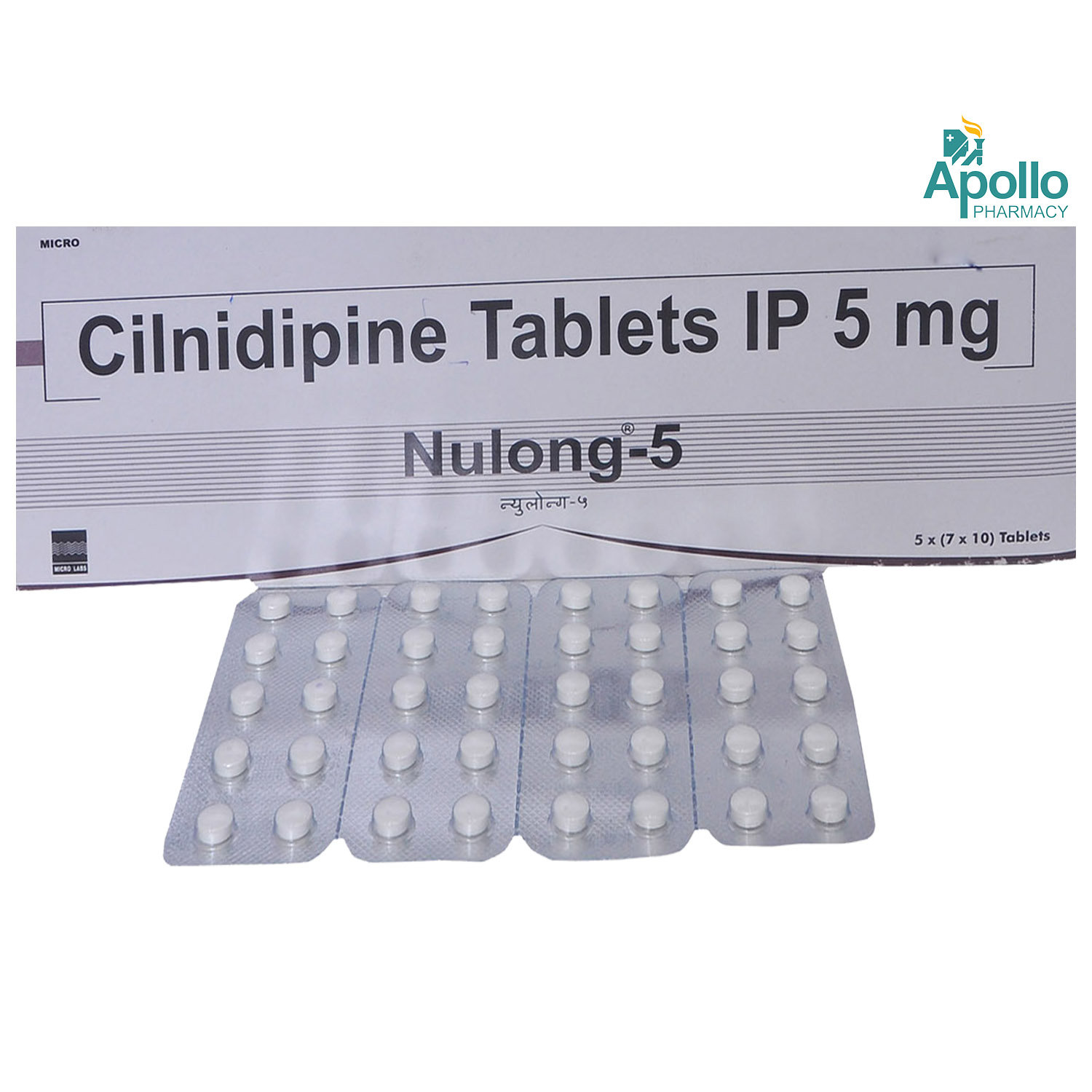 Nulong-5 Tablet 10's, Pack of 10 TABLETS Nulong-5 Tablet 10's, Pack of 10 TABLETS