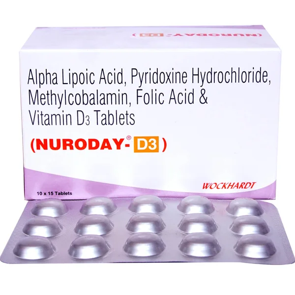 Nuroday-D3 Tablet 10's, Pack of 10 TABLETS