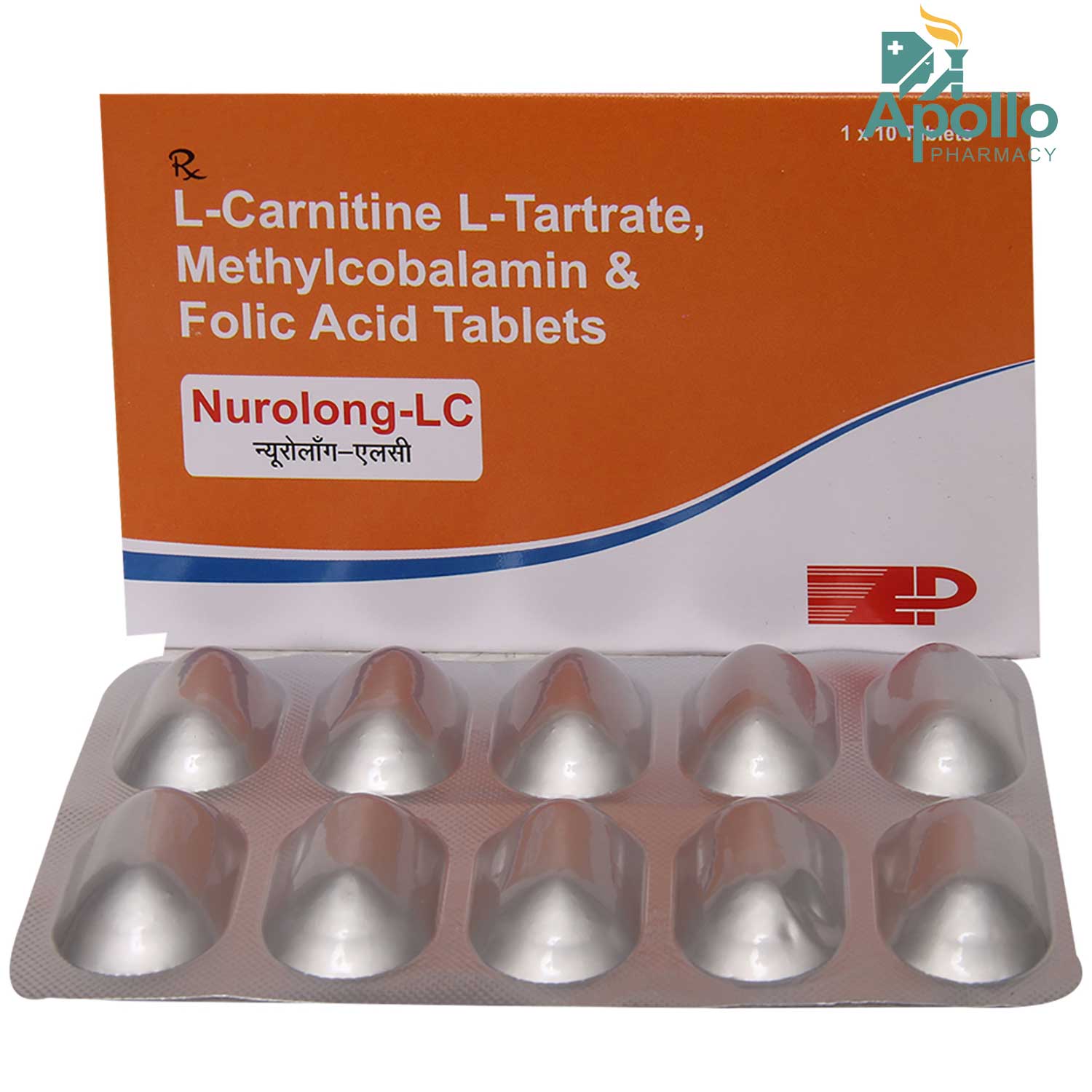 Nurolong-Lc Tablet 10's, Pack of 10 TABLETS Nurolong-Lc Tablet 10's, Pack of 10 TABLETS