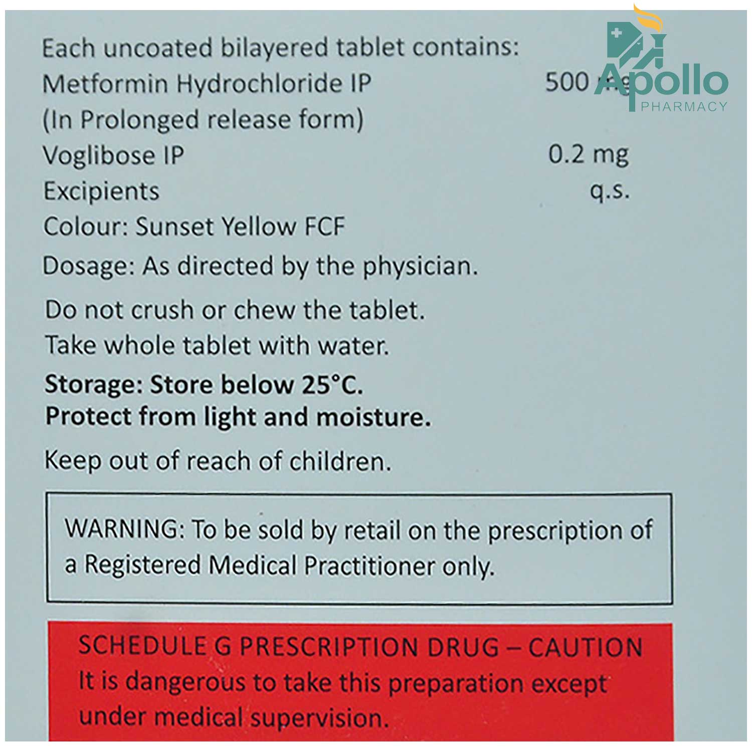 Obimetv 0.2 mg/500 mg Tablet 10's, Pack of 10 Obimetv 0.2 mg/500 mg Tablet 10's, Pack of 10