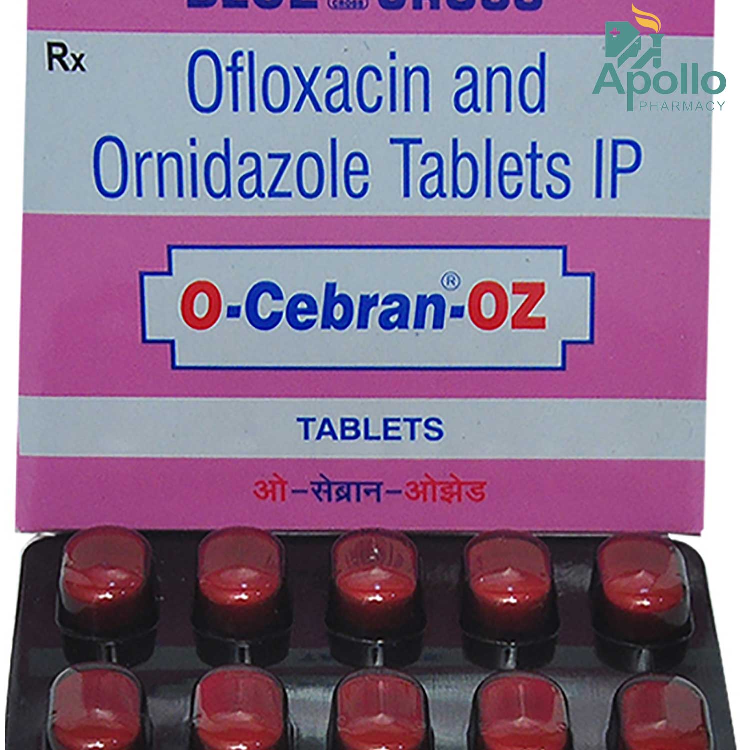OCEBRAN OZ TABLET, Pack of 10 TABLETS OCEBRAN OZ TABLET, Pack of 10 TABLETS