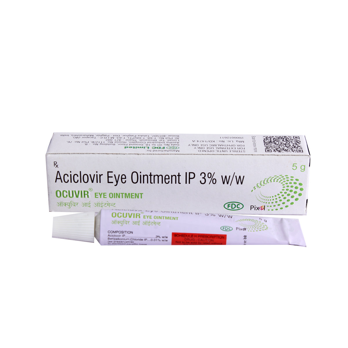 Ocuvir Eye Ointment 5 gm, Pack of 1 Ointment Ocuvir Eye Ointment 5 gm, Pack of 1 Ointment