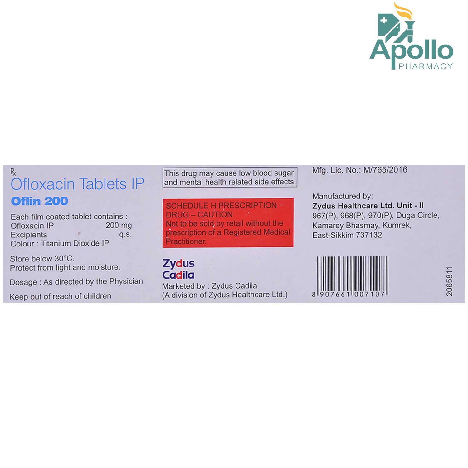 Oflin 200 mg Tablet 15's, Pack of 15 TABLETS Oflin 200 mg Tablet 15's, Pack of 15 TABLETS