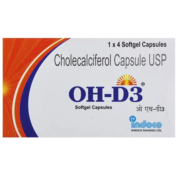 OH -D3 Capsule 4's, Pack of 4