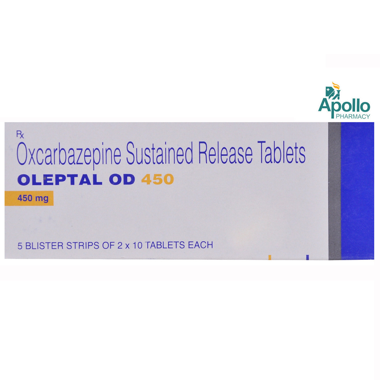 Oleptal OD 450 Tablet 10's, Pack of 10 TABLETS Oleptal OD 450 Tablet 10's, Pack of 10 TABLETS