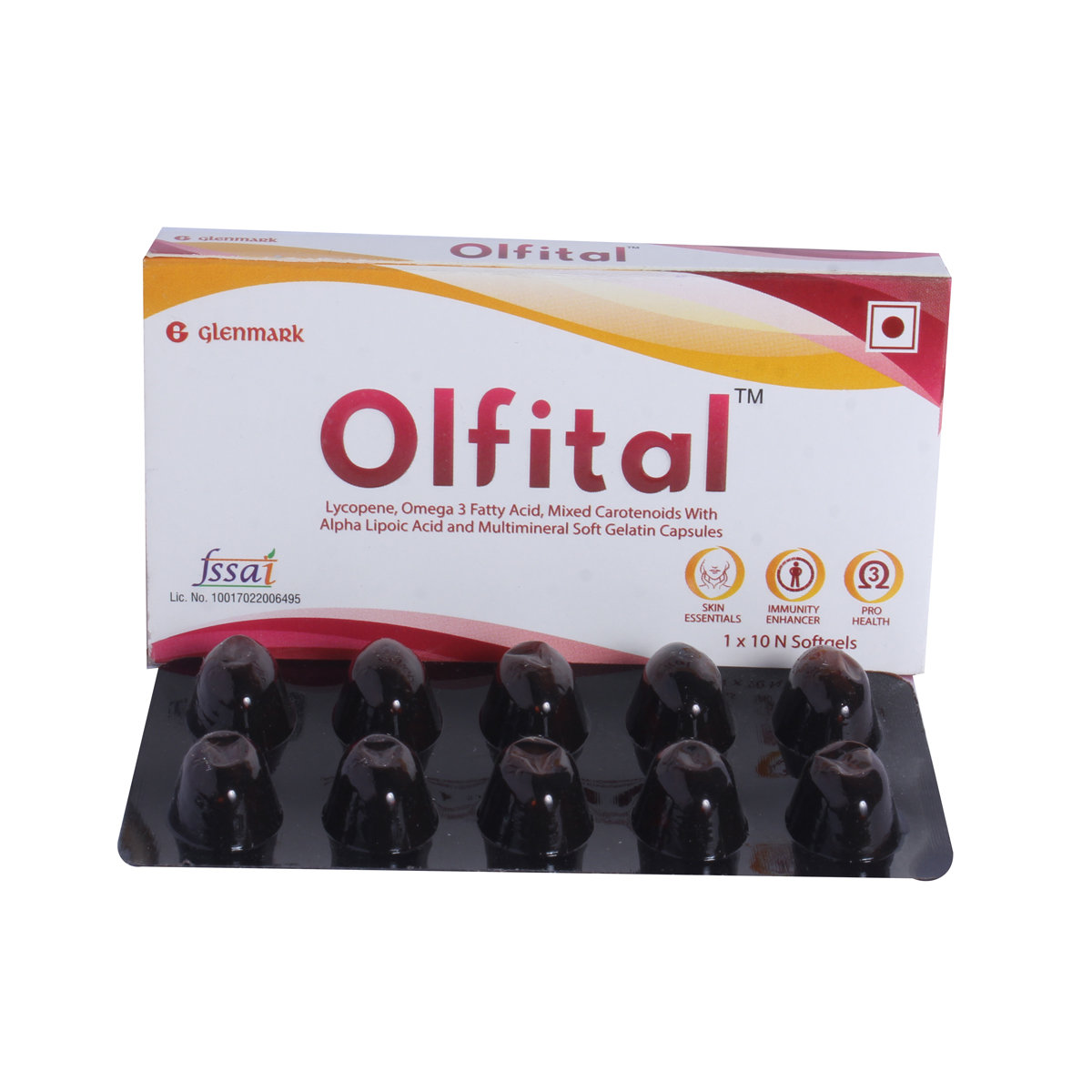 Olfital Soft Gelatin Capsule 10's, Pack of 10 Olfital Soft Gelatin Capsule 10's, Pack of 10