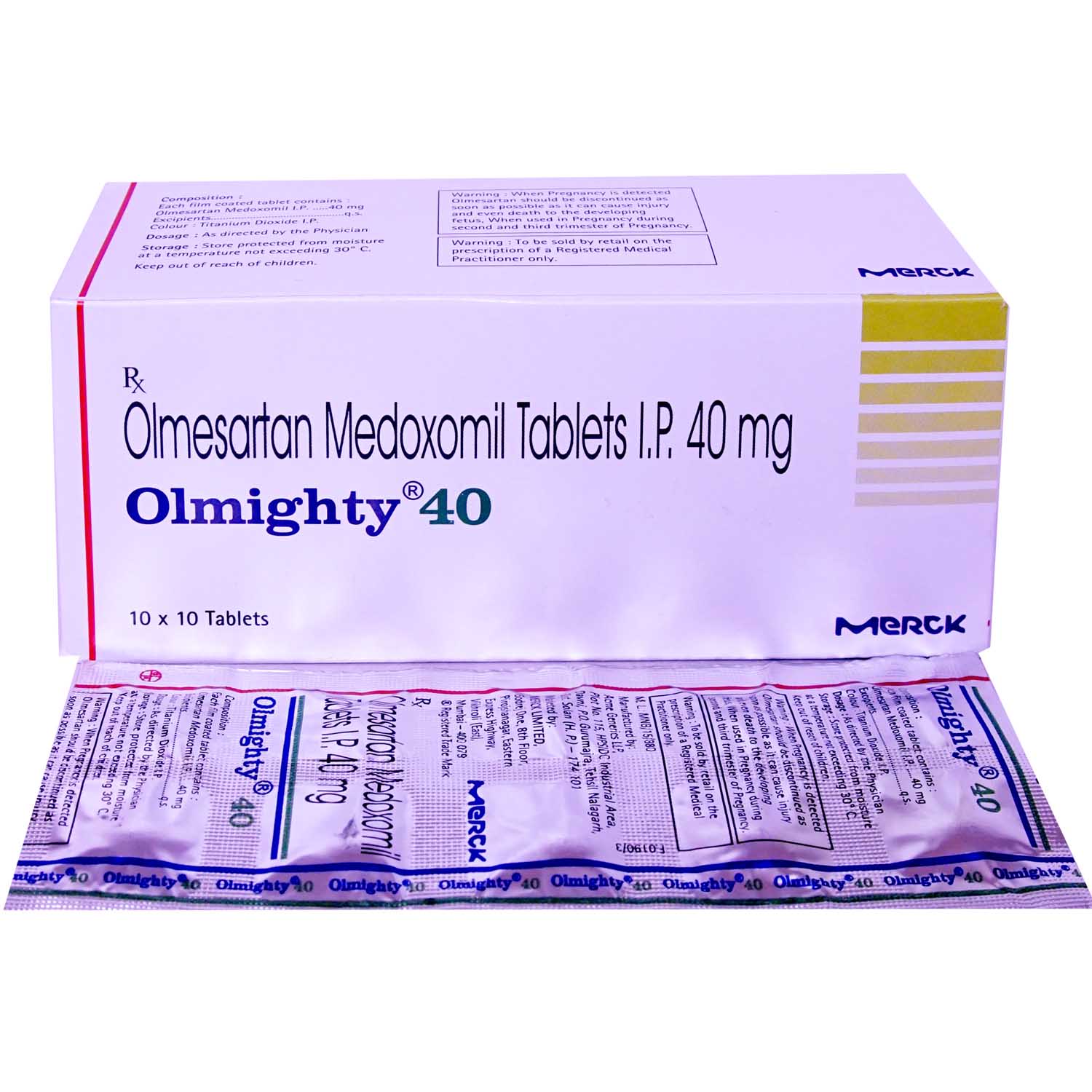 Olmighty 40 Tablet 10's, Pack of 10 TABLETS Olmighty 40 Tablet 10's, Pack of 10 TABLETS