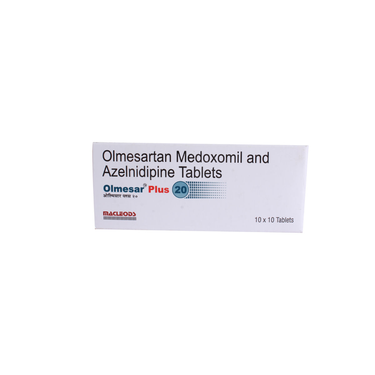 Buy Olmesar Plus 20 Tablet 10's Online