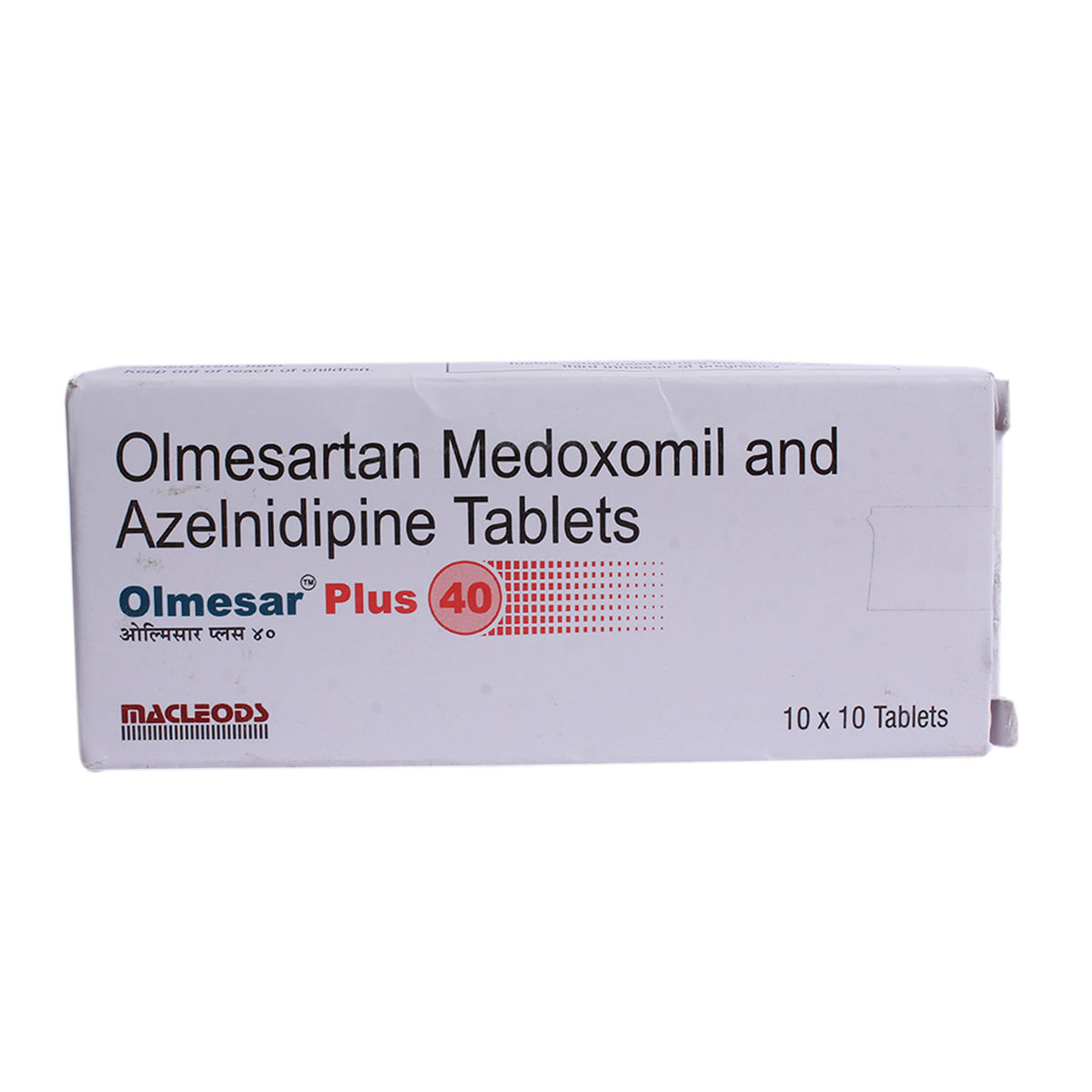 Buy Olmesar Plus 40 Tablet 10's Online