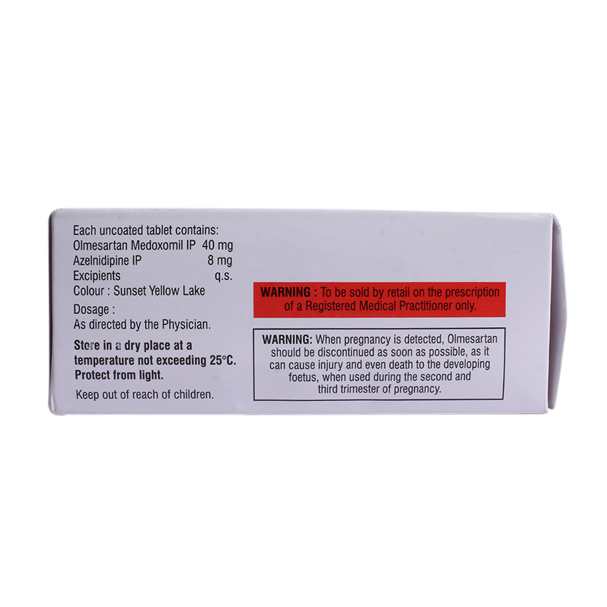 Olmesar Plus 40 Tablet 10's, Pack of 10 TabletS Olmesar Plus 40 Tablet 10's, Pack of 10 TabletS