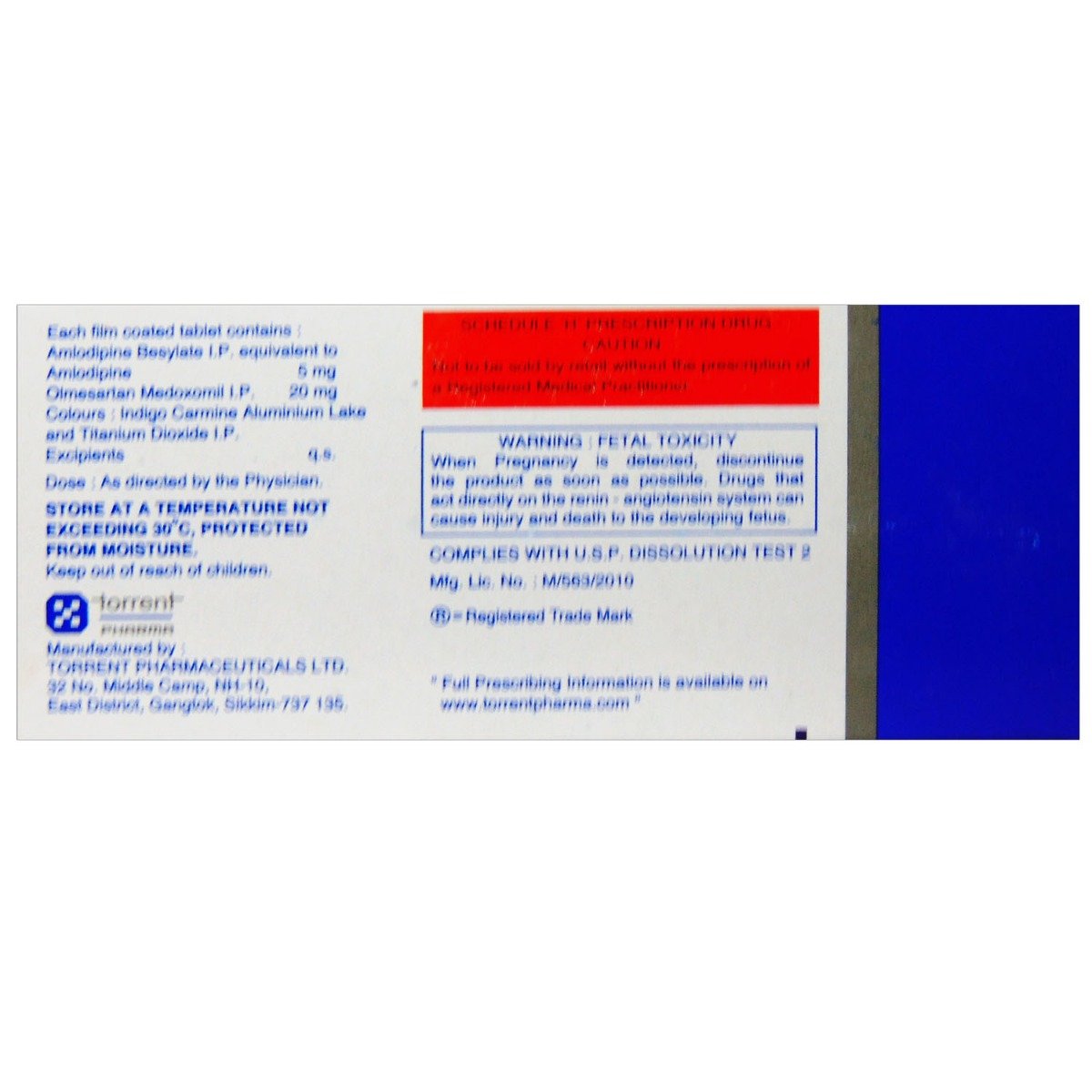 Olsar-A 20 Tablet 10's, Pack of 10 TABLETS Olsar-A 20 Tablet 10's, Pack of 10 TABLETS