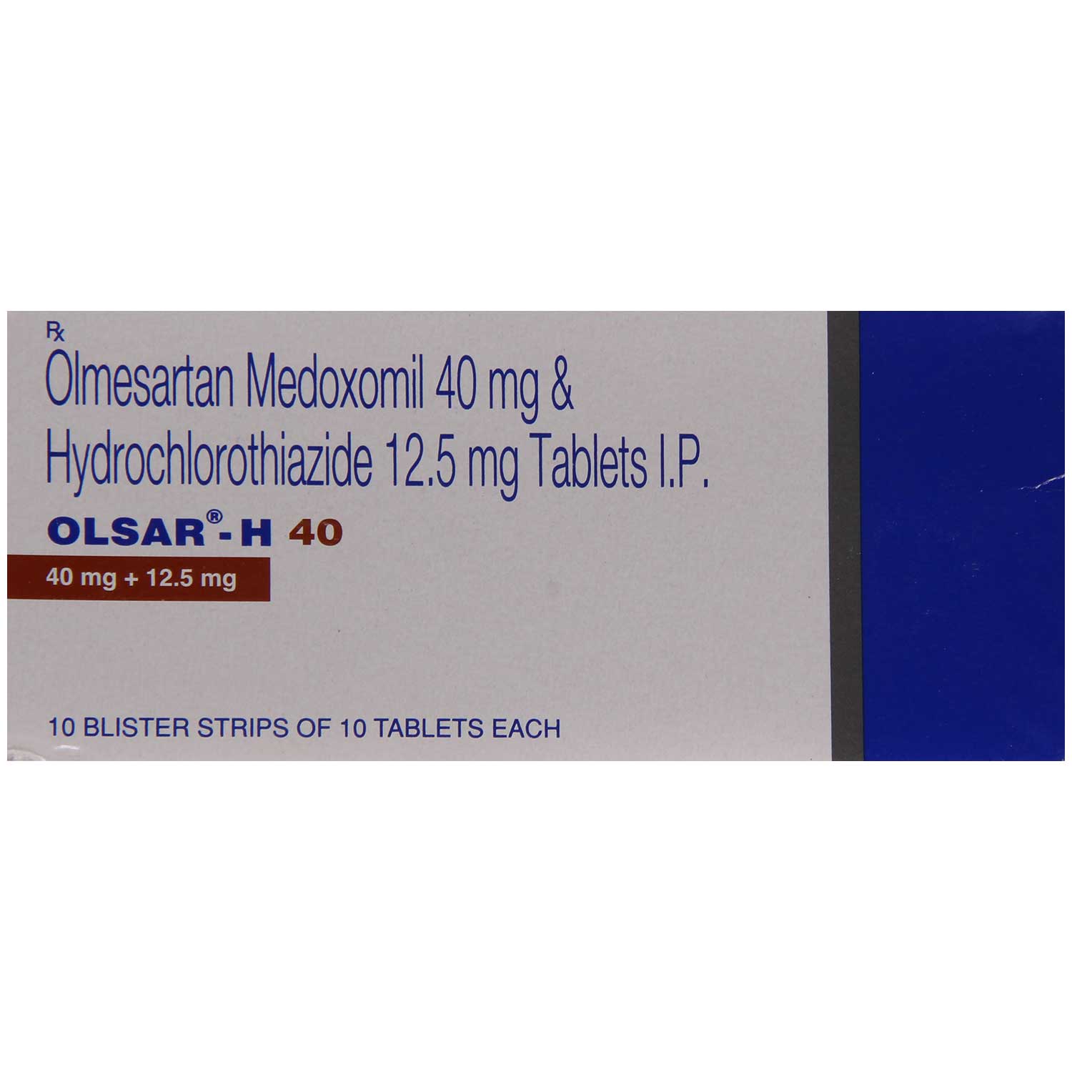Olsar-H 40 Tablet 10's, Pack of 10 TABLETS Olsar-H 40 Tablet 10's, Pack of 10 TABLETS