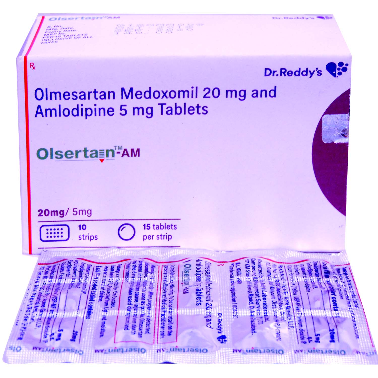 Olsertain-AM 20 mg Tablet 15's, Pack of 15 TABLETS Olsertain-AM 20 mg Tablet 15's, Pack of 15 TABLETS