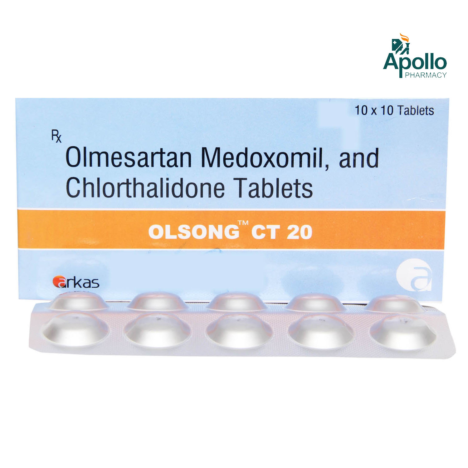 OLSONG CT 20 TABLET 10'S, Pack of 10 TabletS OLSONG CT 20 TABLET 10'S, Pack of 10 TabletS