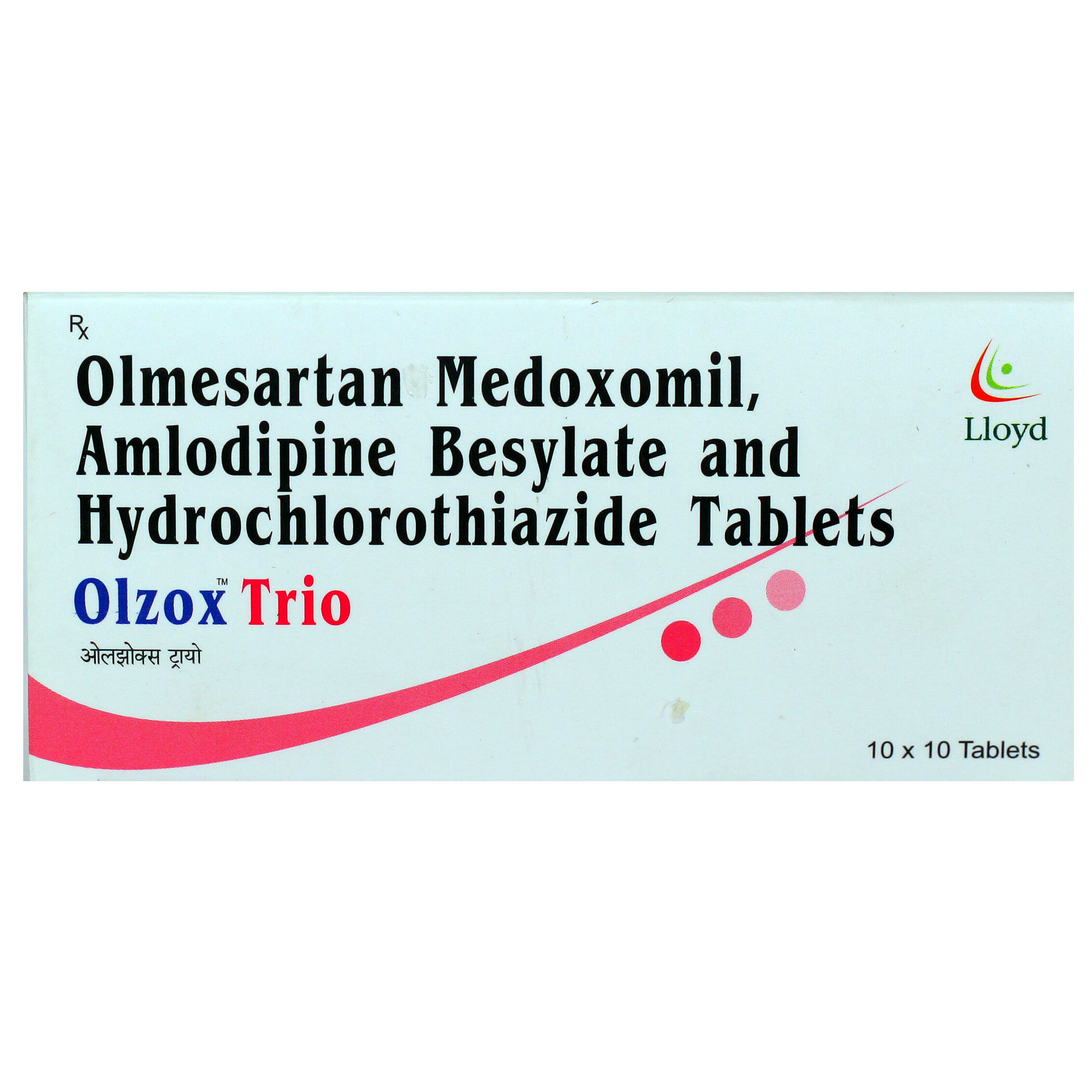 Buy Olzox Trio Tablet 10's Online