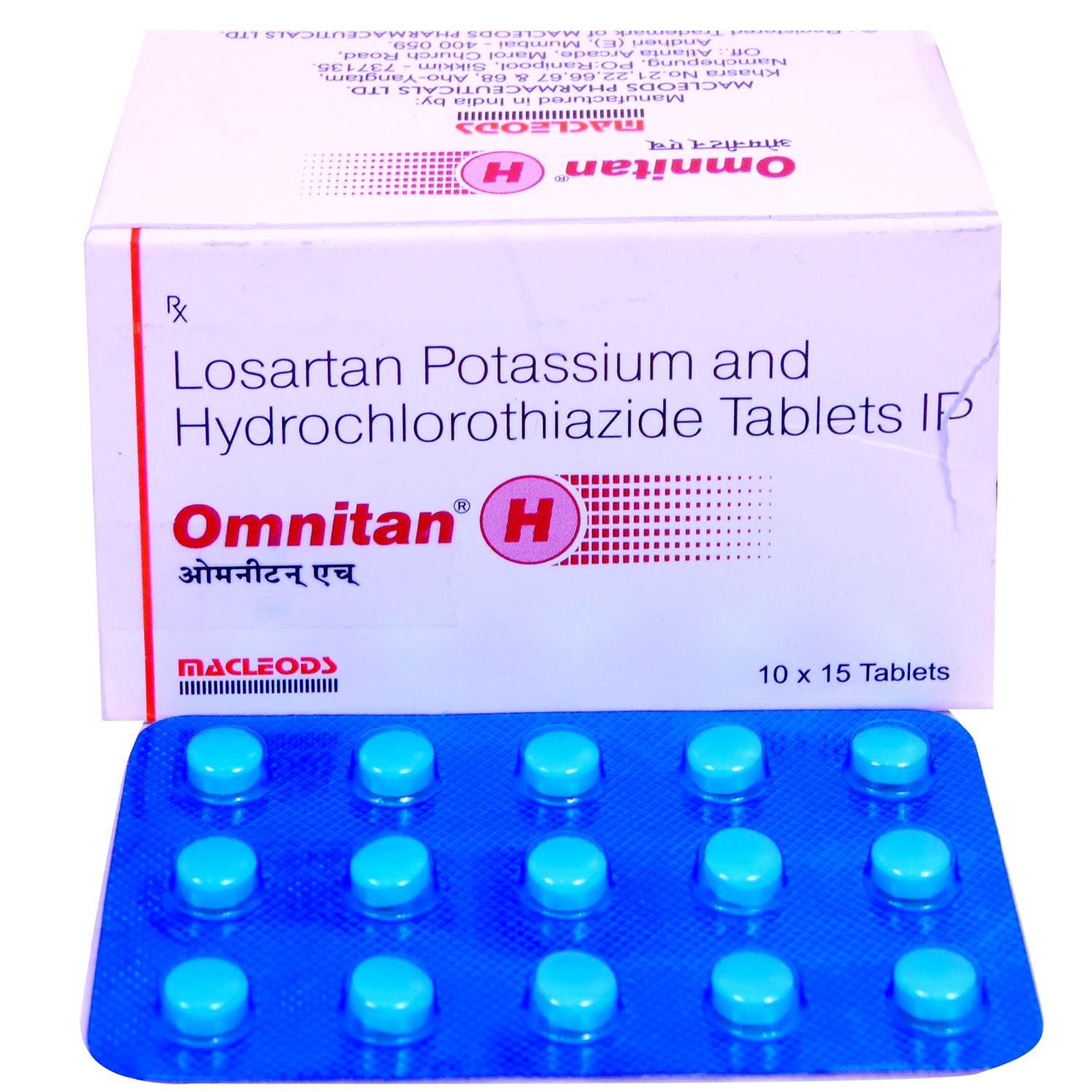 Buy Omnitan H Tablet 15's Online