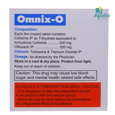 Omnix-O Tablet 10's, Pack of 10 TABLETS