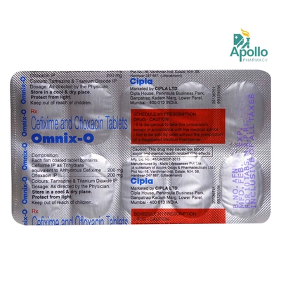 Omnix-O Tablet 10's, Pack of 10 TABLETS