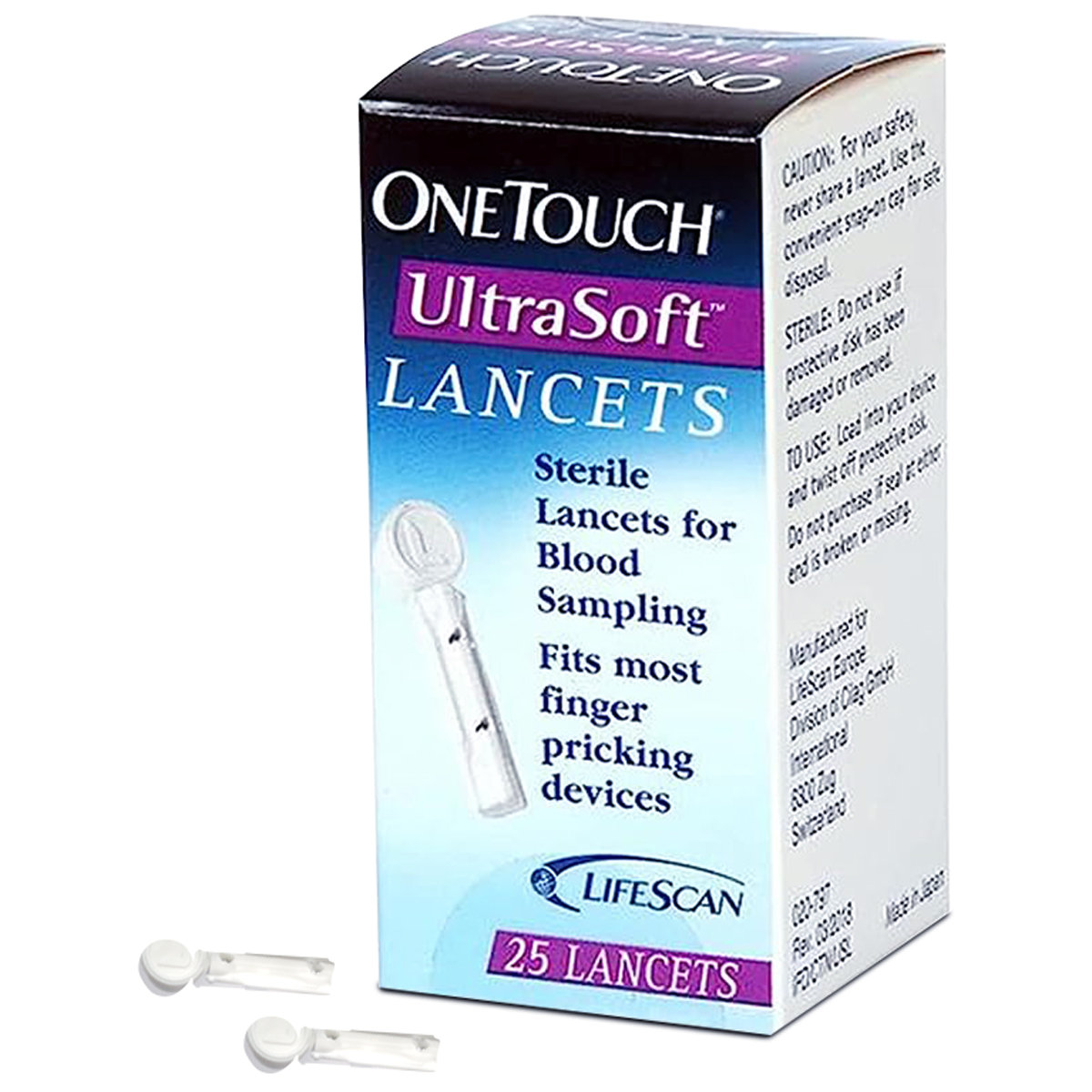 OneTouch Ultra Soft Lancets, 25 Count, Pack of 1 OneTouch Ultra Soft Lancets, 25 Count, Pack of 1