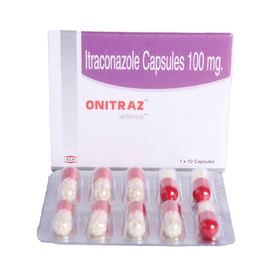 Onitraz Capsule 10's, Pack of 10 CapsuleS