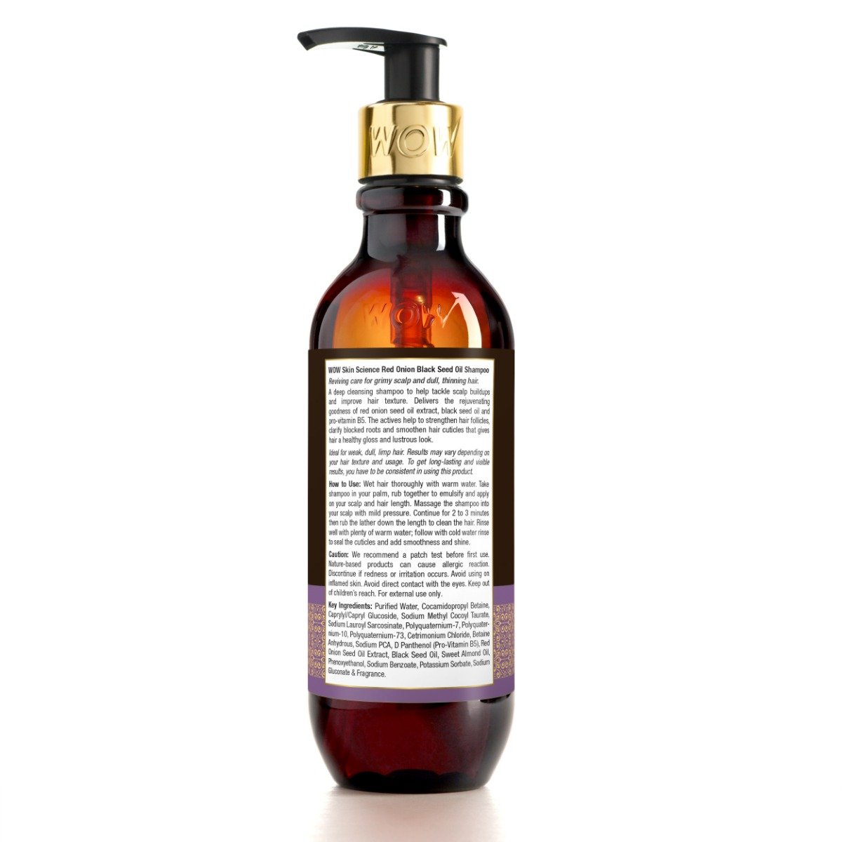 Wow Onion + Collagen Anti-Hairfall Shampoo, 250 ml, Pack of 1 Wow Onion + Collagen Anti-Hairfall Shampoo, 250 ml, Pack of 1