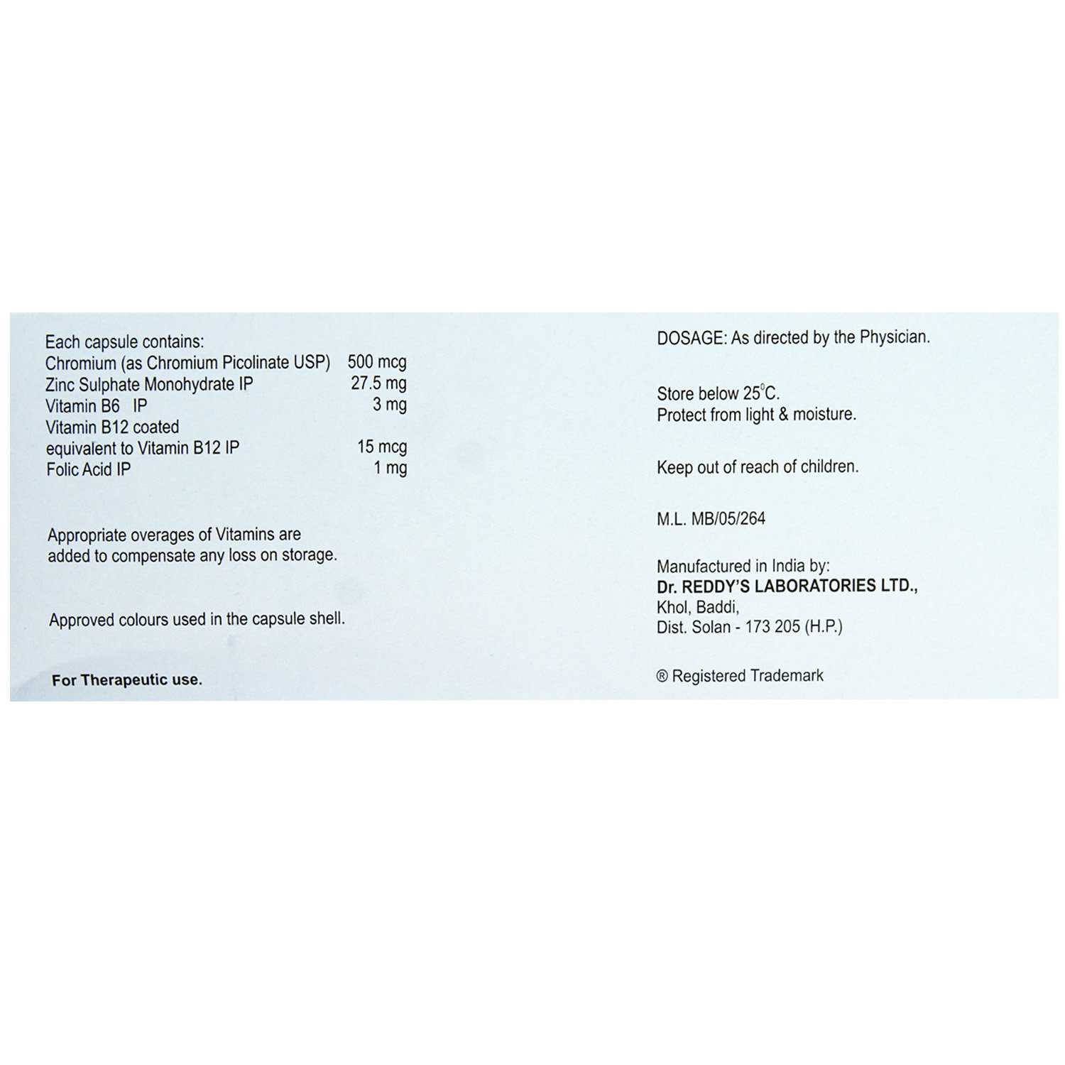 Optisulin Capsule 15's, Pack of 15 CAPSULES Optisulin Capsule 15's, Pack of 15 CAPSULES