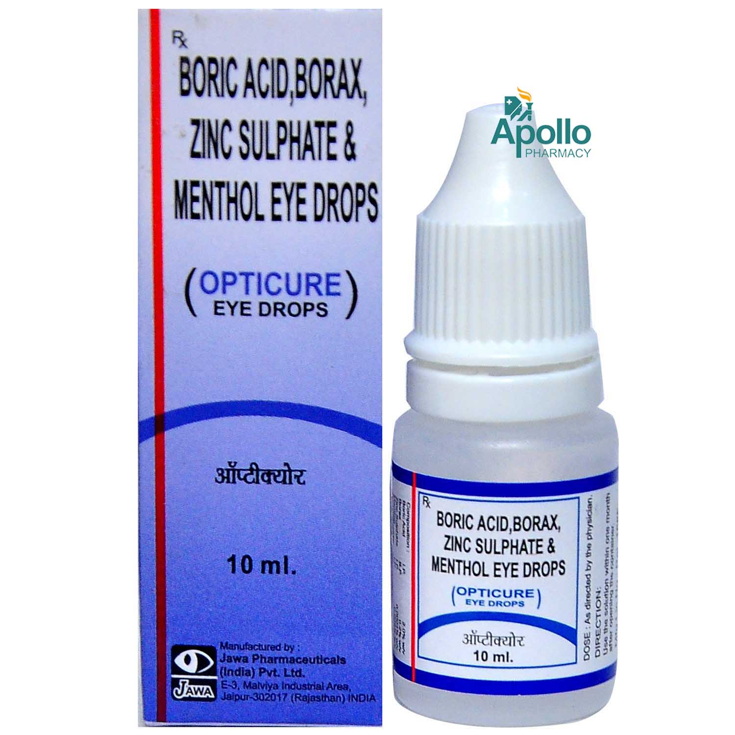 Opticure Eye Drops 10 ml, Pack of 1 DROPS Opticure Eye Drops 10 ml, Pack of 1 DROPS