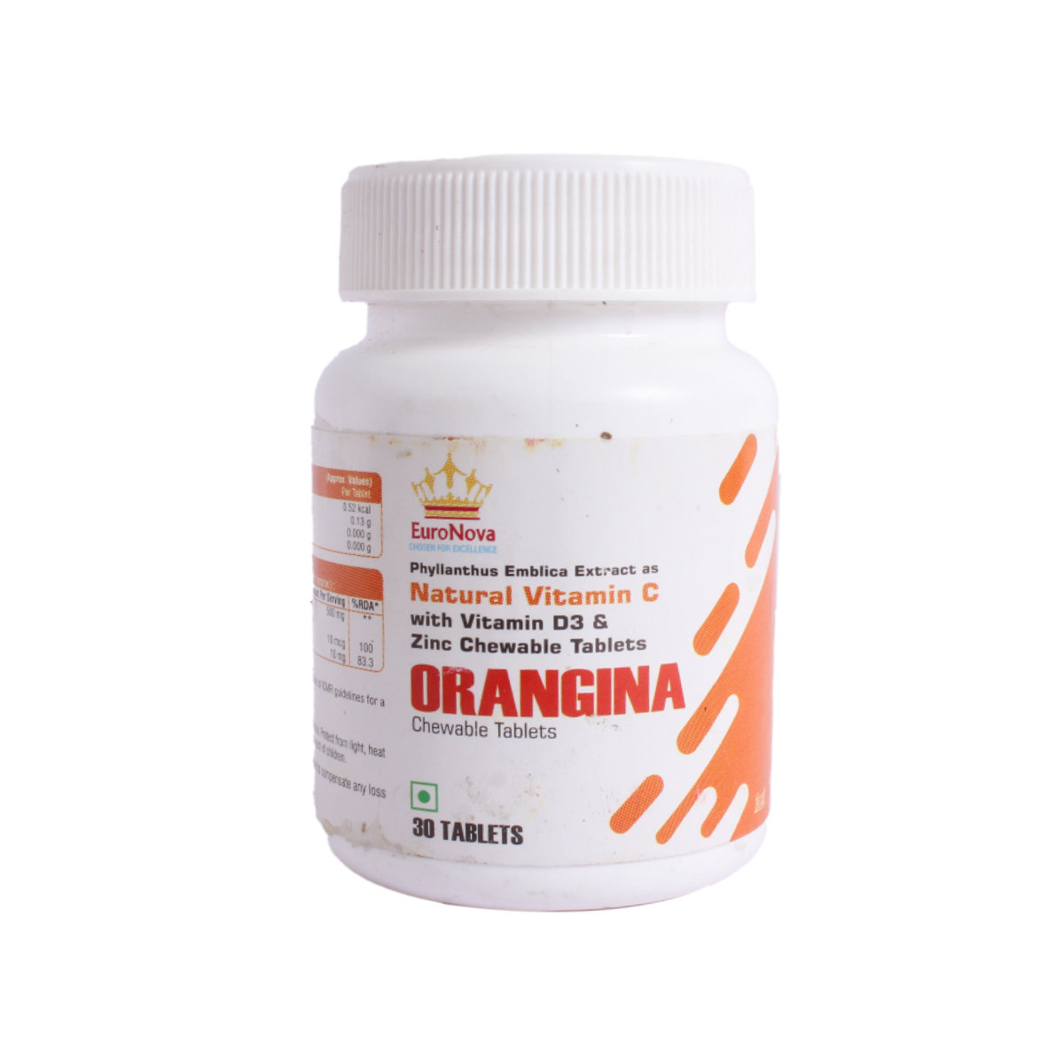 Orangina Chewable Tablet 30's, Pack of 1 TABLET Orangina Chewable Tablet 30's, Pack of 1 TABLET