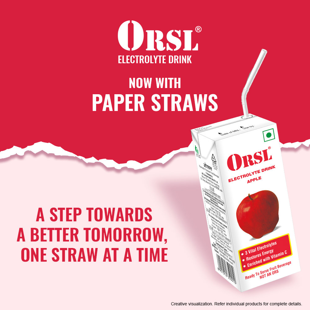 ORSL Electrolyte Apple Drink, 200 ml, Pack of 1 ORSL Electrolyte Apple Drink, 200 ml, Pack of 1