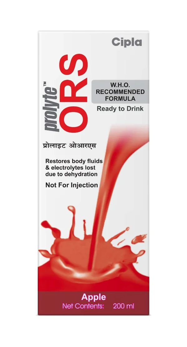 Prolyte Ors Apple Flavour Drink 200 ml, Pack of 1