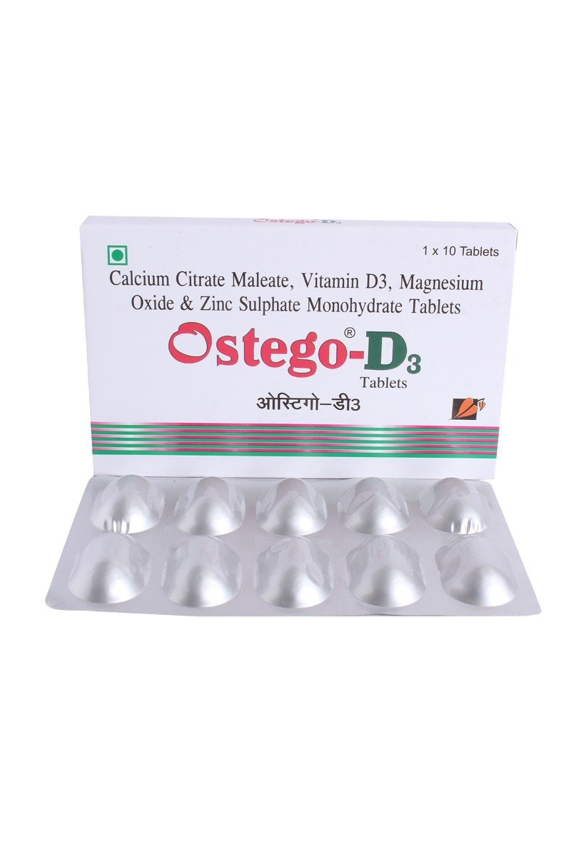 OSTEGO D3 TABLET, Pack of 10 OSTEGO D3 TABLET, Pack of 10