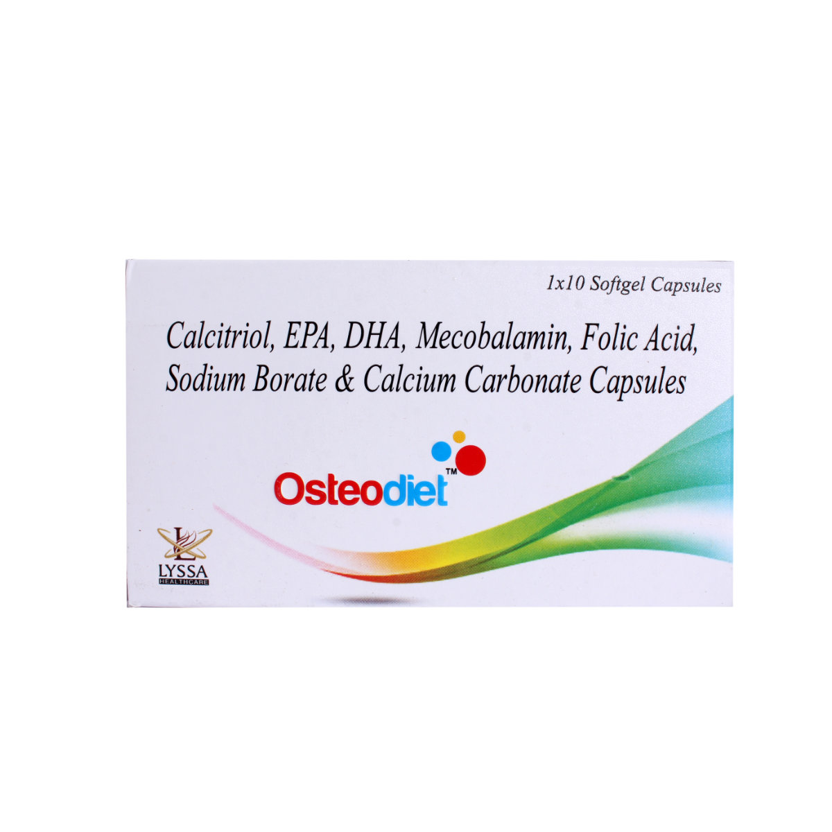 Osteodiet Softgel Capsules 10's, Pack of 10 CAPSULES Osteodiet Softgel Capsules 10's, Pack of 10 CAPSULES