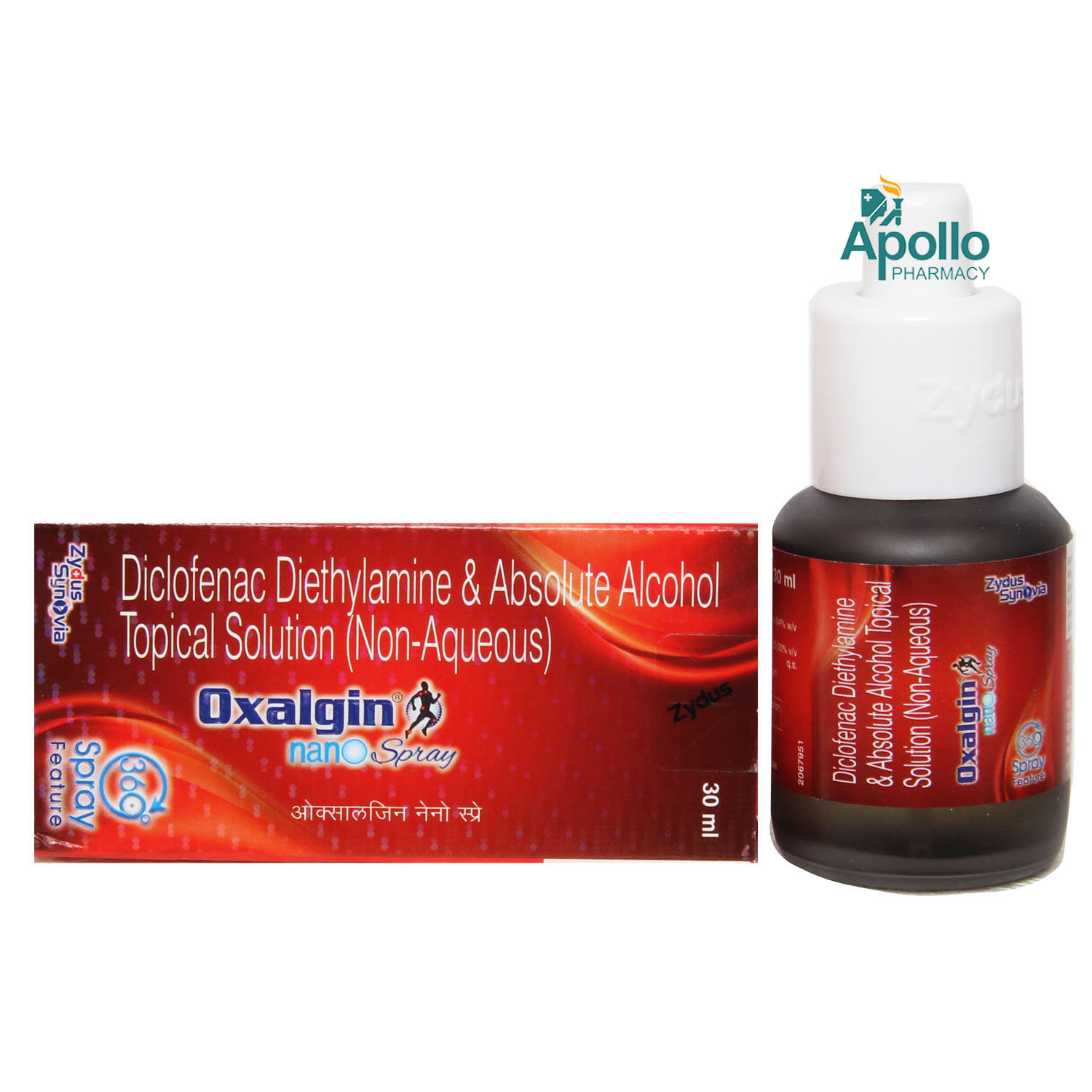 OXALGIN NANO SPRAY 30ML, Pack of 1 OXALGIN NANO SPRAY 30ML, Pack of 1