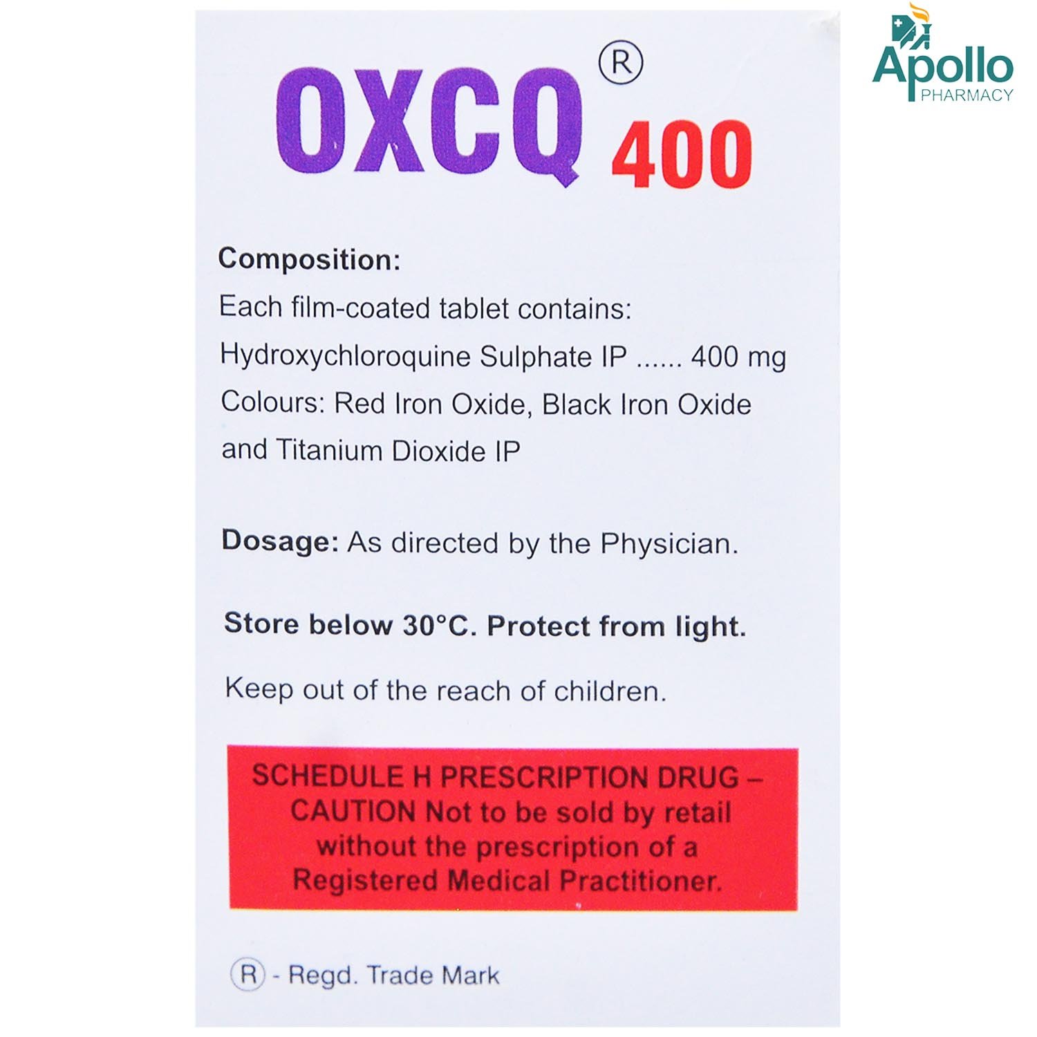 OXCQ 400 Tablet 10's, Pack of 10 TabletS OXCQ 400 Tablet 10's, Pack of 10 TabletS