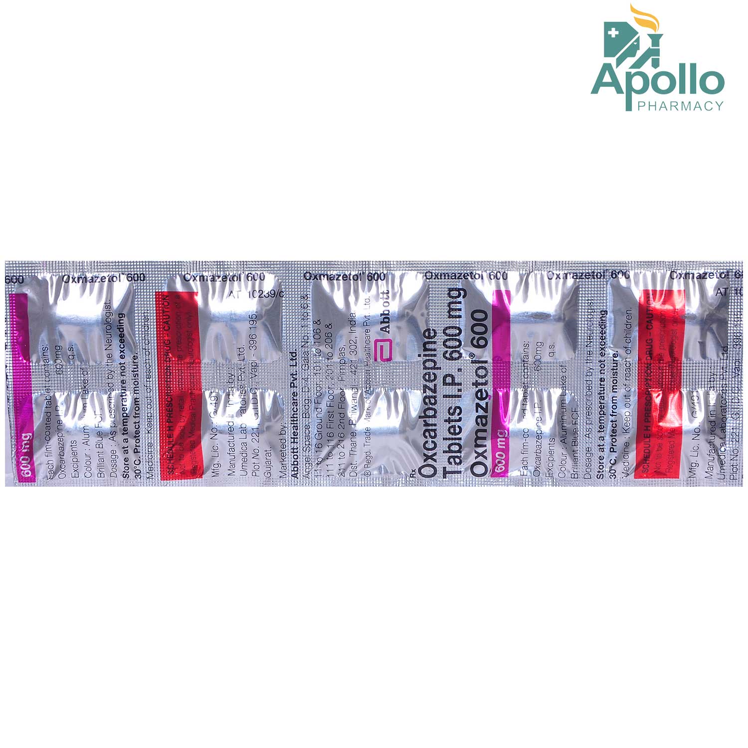 Oxmazetol 600 Tablet 10's, Pack of 10 TabletS Oxmazetol 600 Tablet 10's, Pack of 10 TabletS