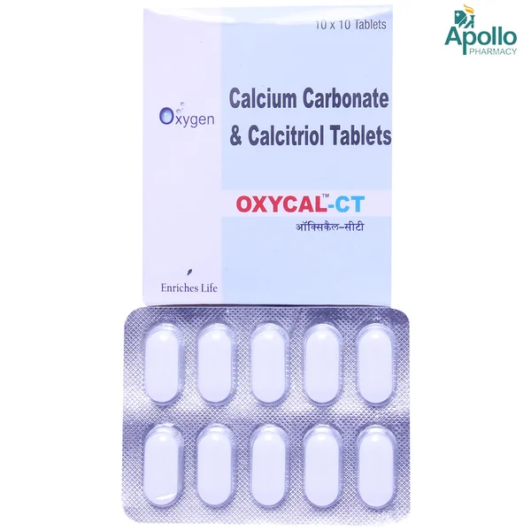 Oxycal-CT Tablet 10's, Pack of 10 TabletS