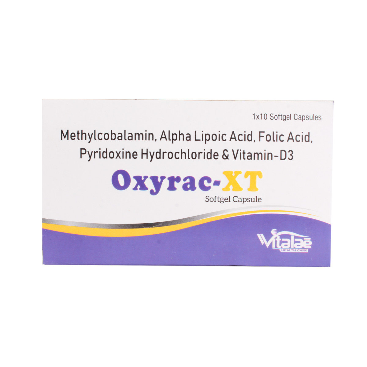 Oxyrac-XT Softgel Capsule 10's, Pack of 10 Oxyrac-XT Softgel Capsule 10's, Pack of 10