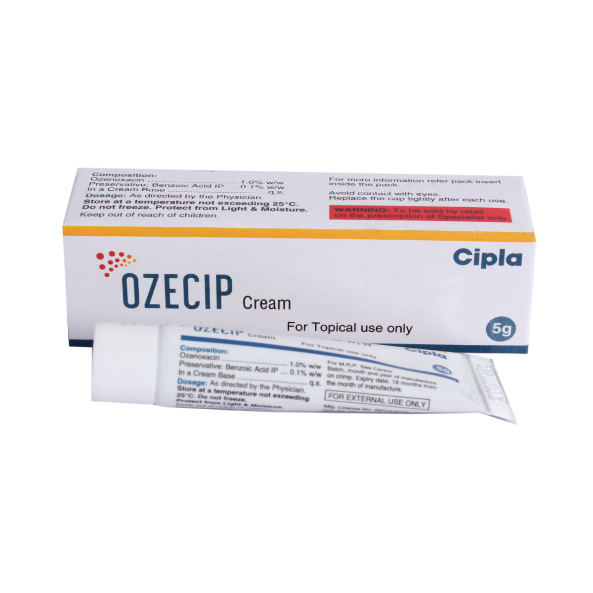 Buy Ozecip Cream 5 gm Online