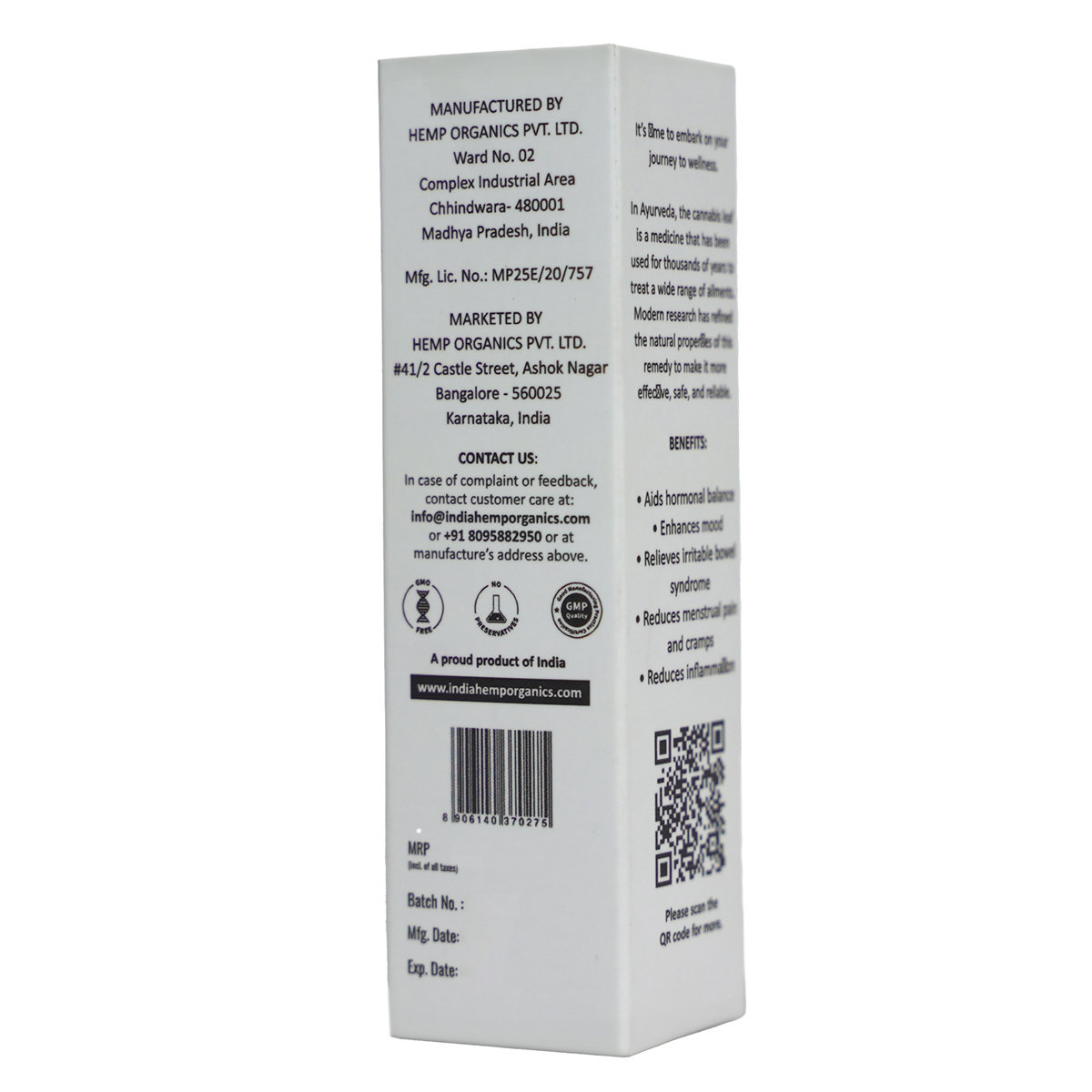 Cannabliss Balance 500 mg Oil, 10 ml, Pack of 1 Cannabliss Balance 500 mg Oil, 10 ml, Pack of 1