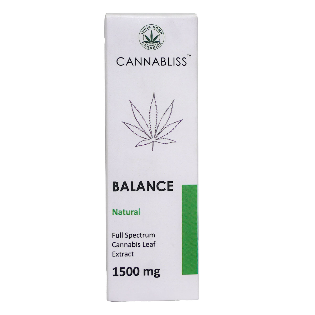 Cannabliss Balance 1500 mg Oil, 30 ml, Pack of 1 Cannabliss Balance 1500 mg Oil, 30 ml, Pack of 1