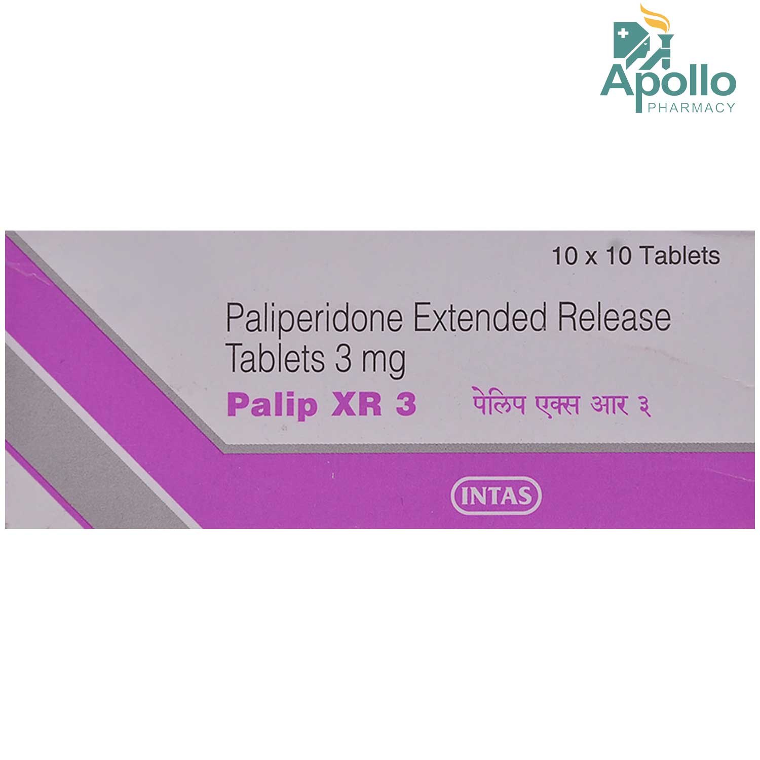 Palip XR 3 Tablet 10's, Pack of 10 TabletS Palip XR 3 Tablet 10's, Pack of 10 TabletS
