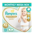Pampers Premium Care Diaper Pants XL, 72 Count