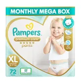 Pampers Premium Care Diaper Pants XL, 72 Count, Pack of 1