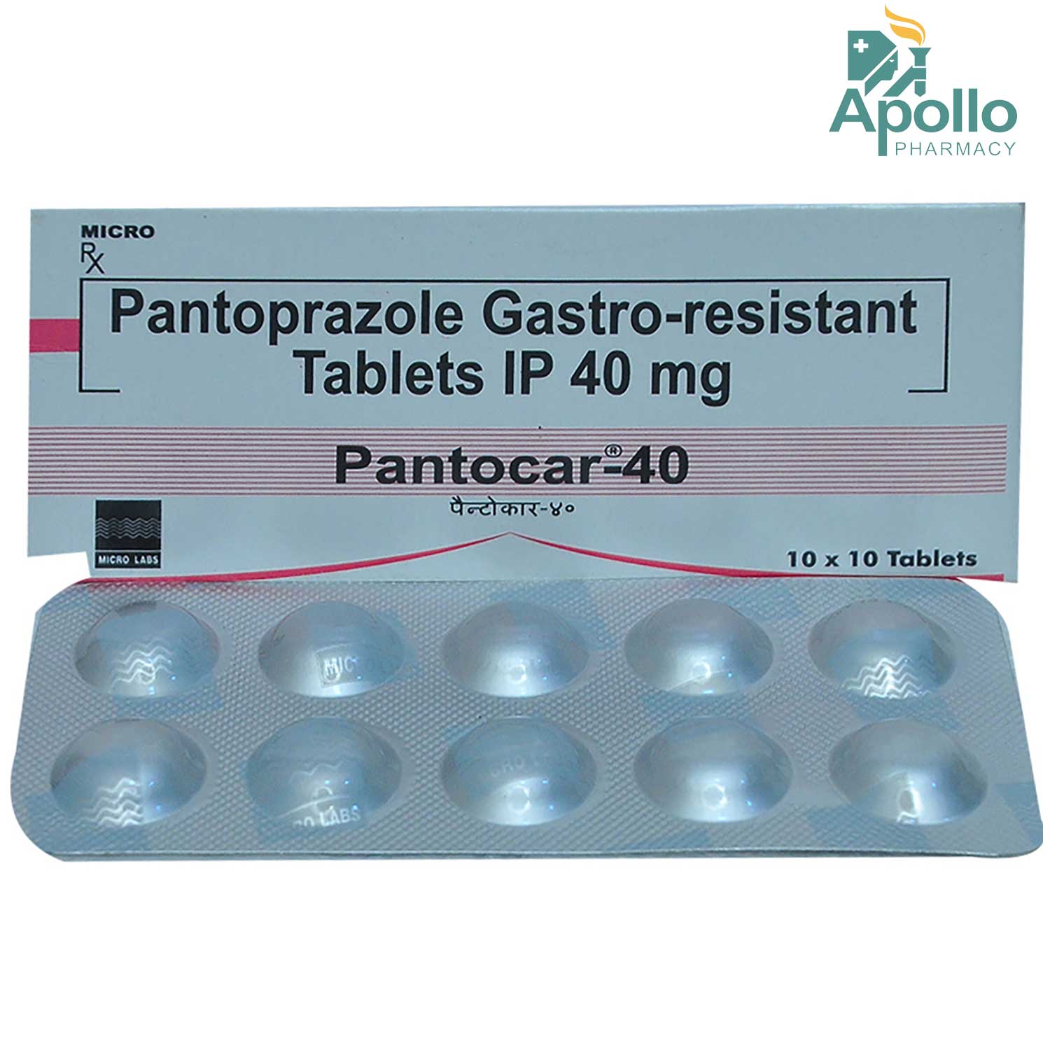 Pantocar-40 Tablet 10's, Pack of 10 TABLETS Pantocar-40 Tablet 10's, Pack of 10 TABLETS