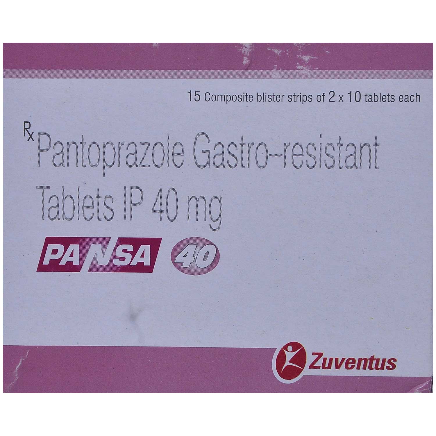 Pansa 40 mg Tablet 10's, Pack of 10 TABLETS Pansa 40 mg Tablet 10's, Pack of 10 TABLETS