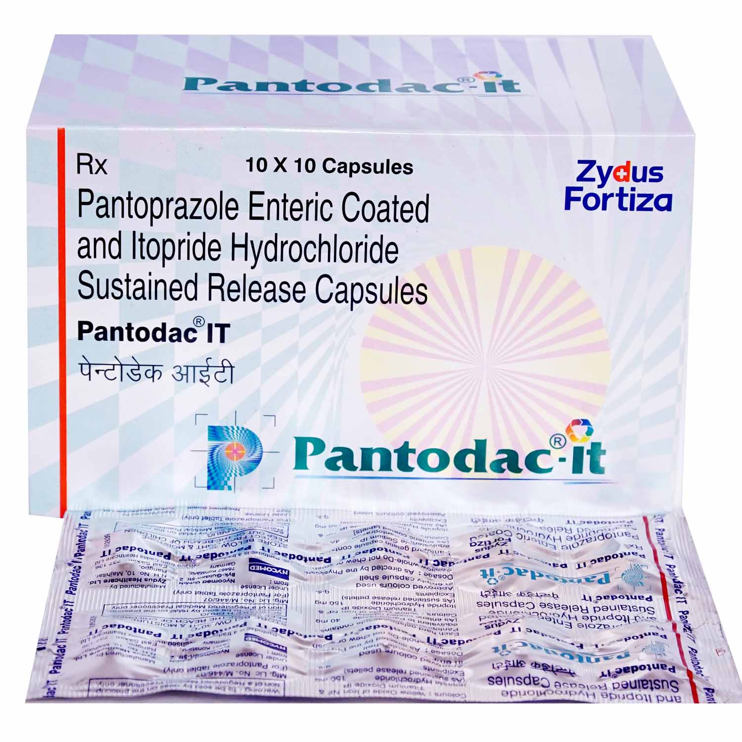 Pantodac IT Capsule 10's, Pack of 10 Pantodac IT Capsule 10's, Pack of 10