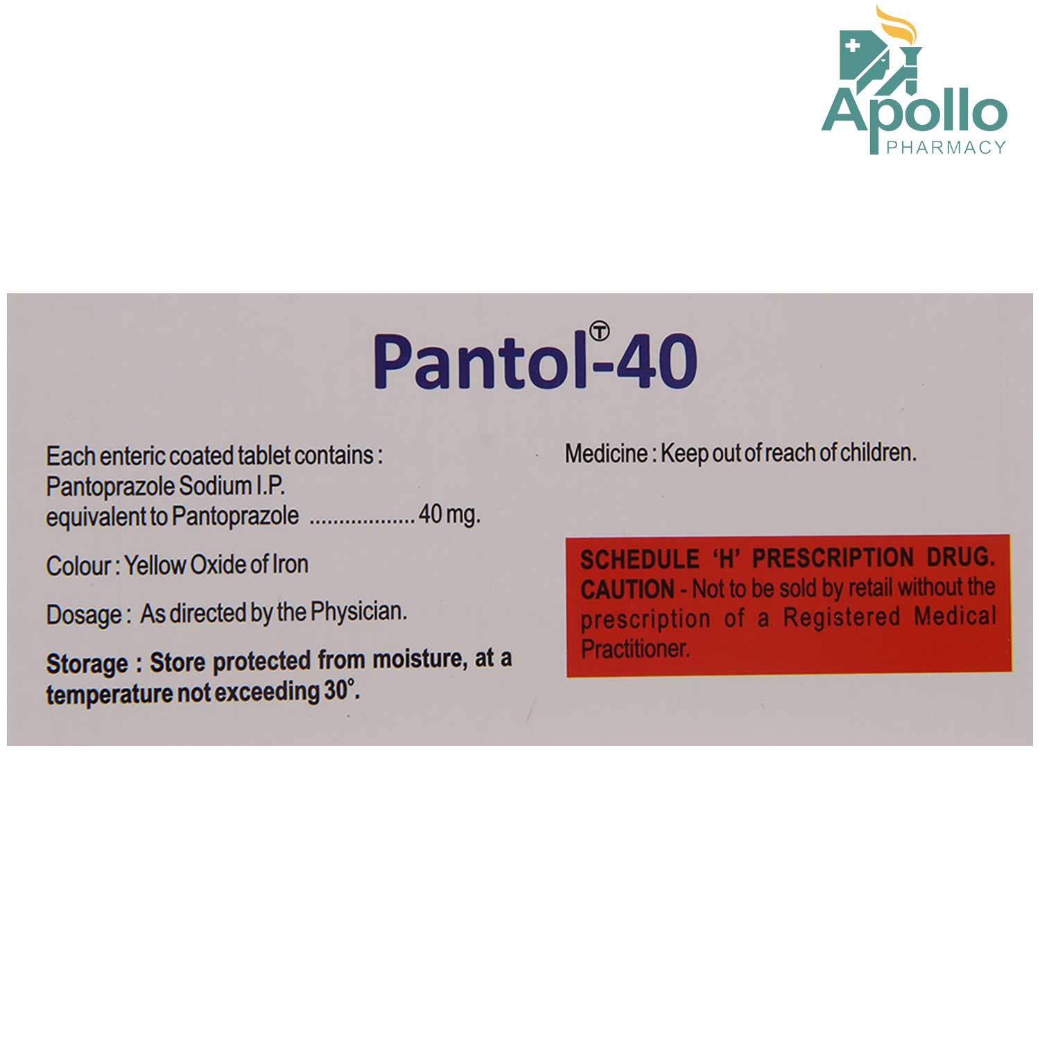 Pantol 40 Tablet 10's, Pack of 10 TabletS Pantol 40 Tablet 10's, Pack of 10 TabletS