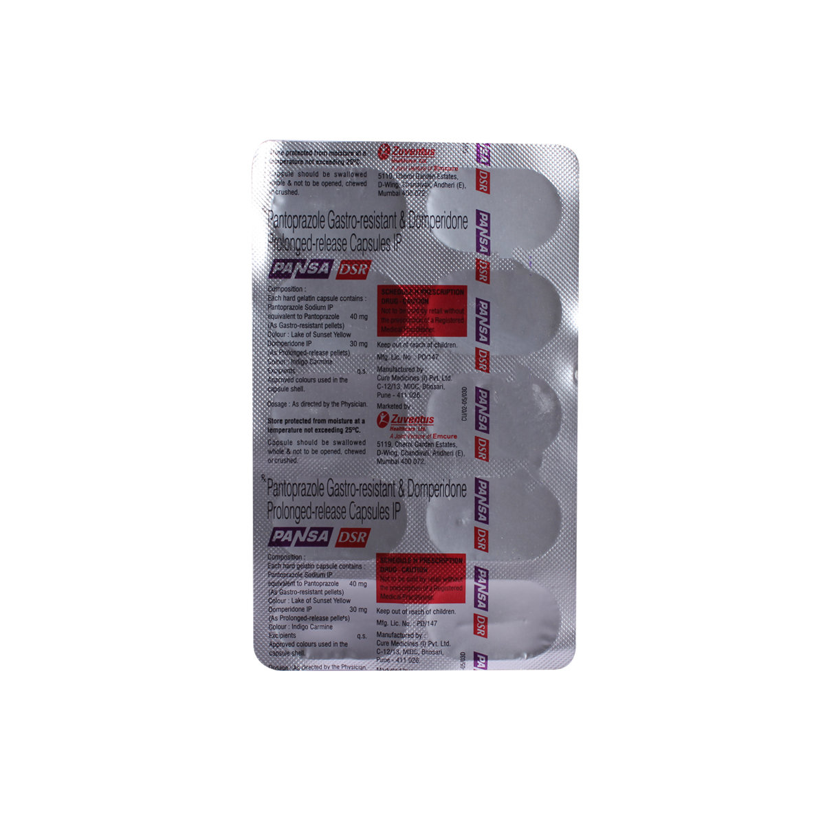 Pansa DSR Tablet 10's, Pack of 10 Pansa DSR Tablet 10's, Pack of 10